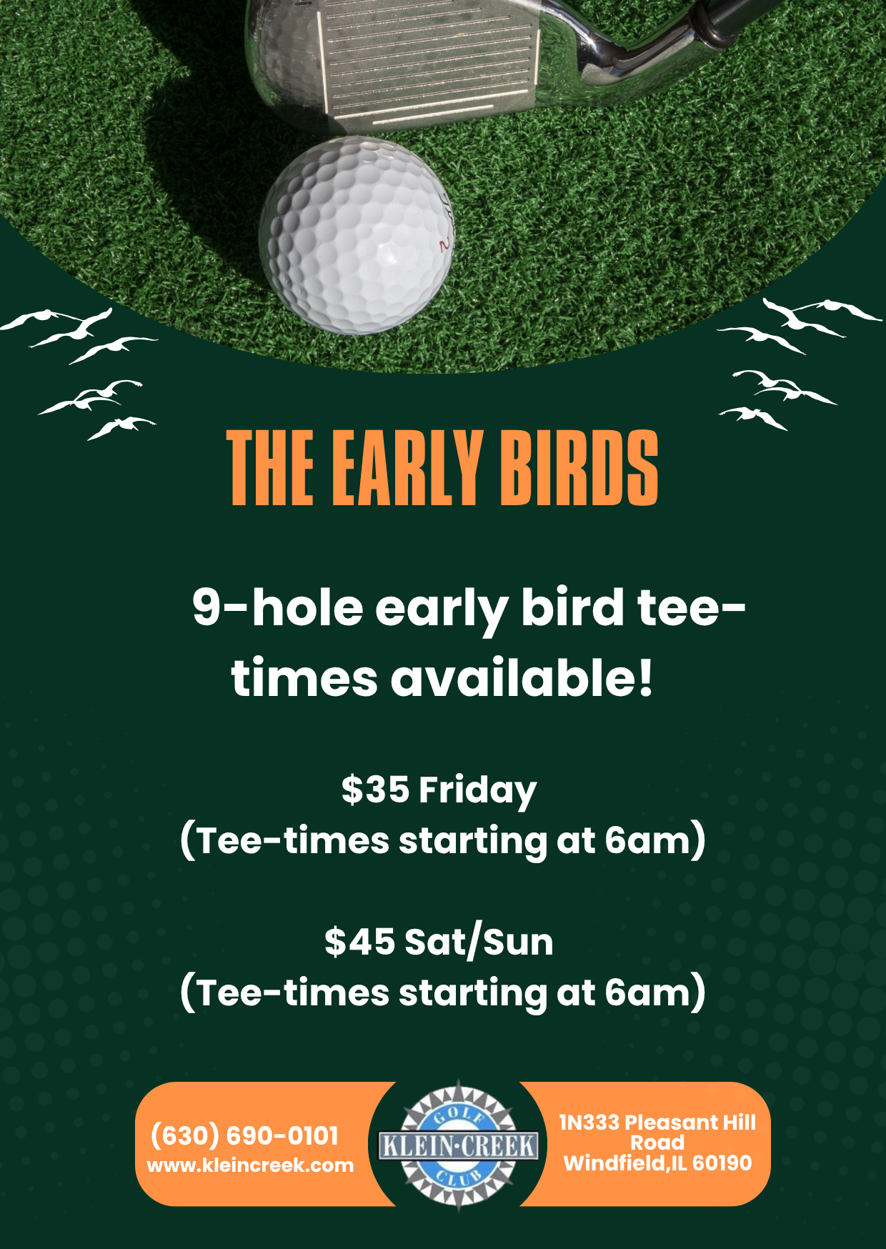 Early Bird Tee Time and Breakfast Special 3