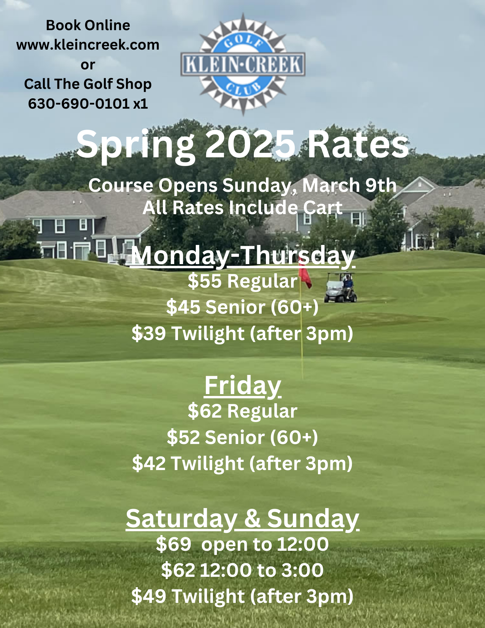 Spring 2025 Rates